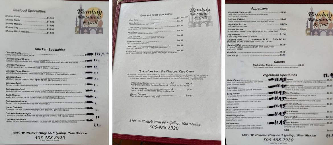 Bombay Grill And Buffet