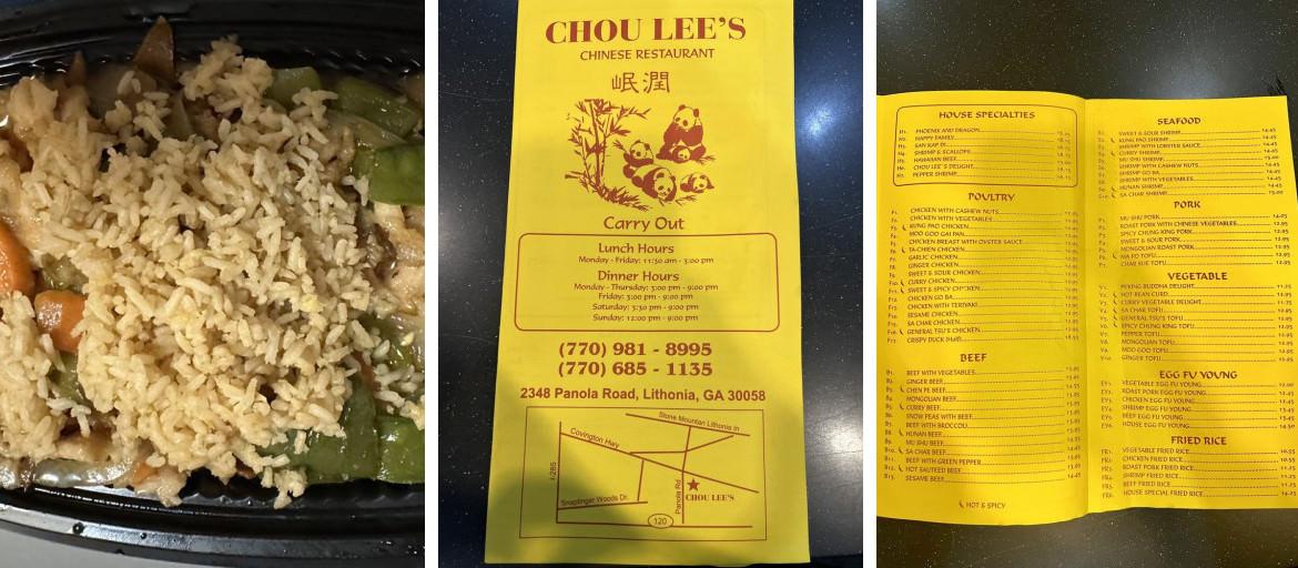 Chou Lee Chinese Restaurant