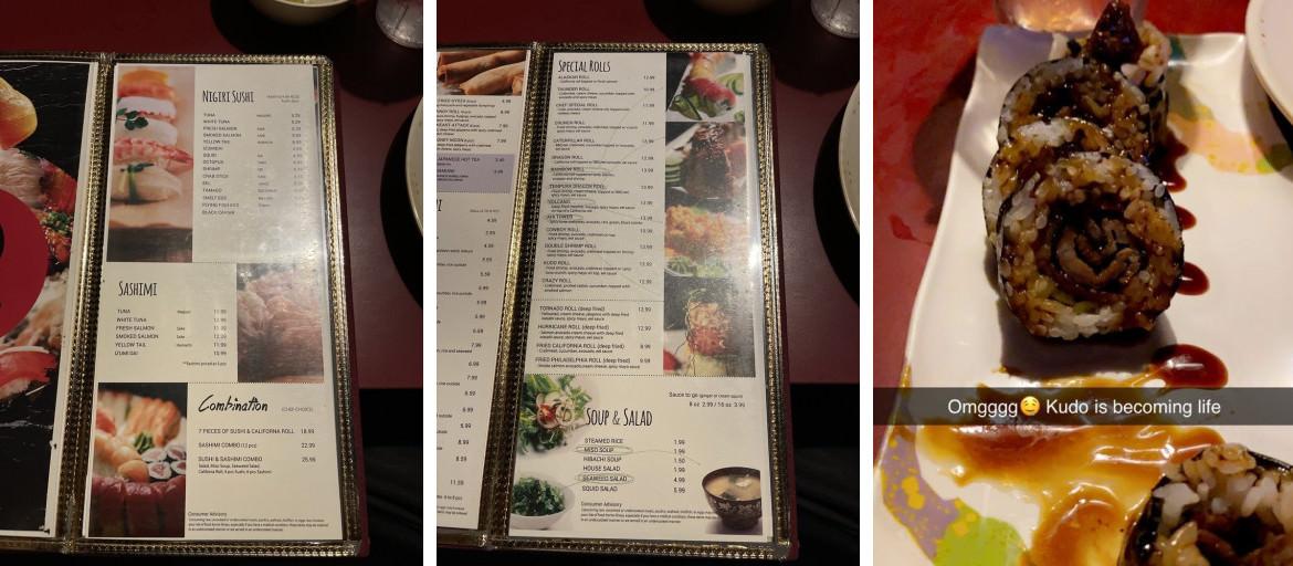 Kudo Japanese Steak and Sushi