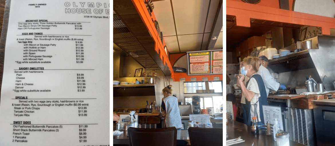 Olympic Cafe Breakfast