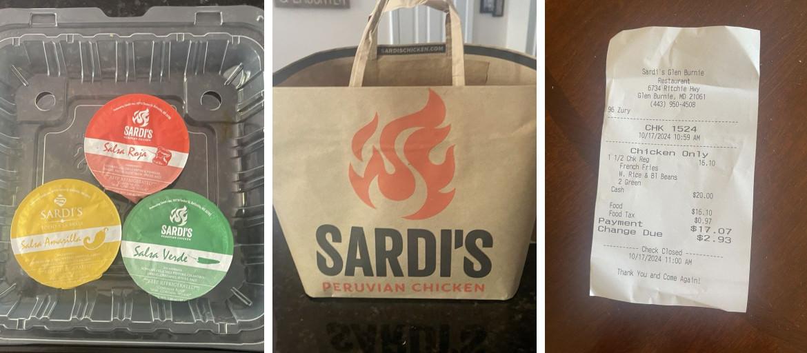 Sardi’s Pollo A La Brasa