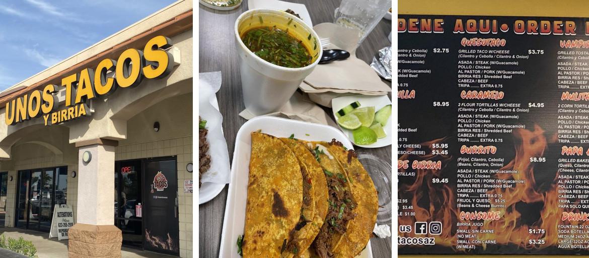 Unos Tacos Y Birria